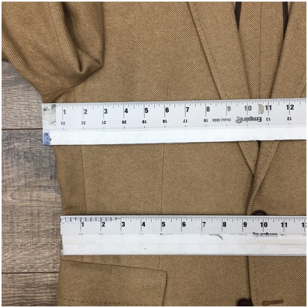 HUGO BOSS Mens Wool Cotton Blazer Sport Coat Casual Jacket Size 42R MILES4 Suit